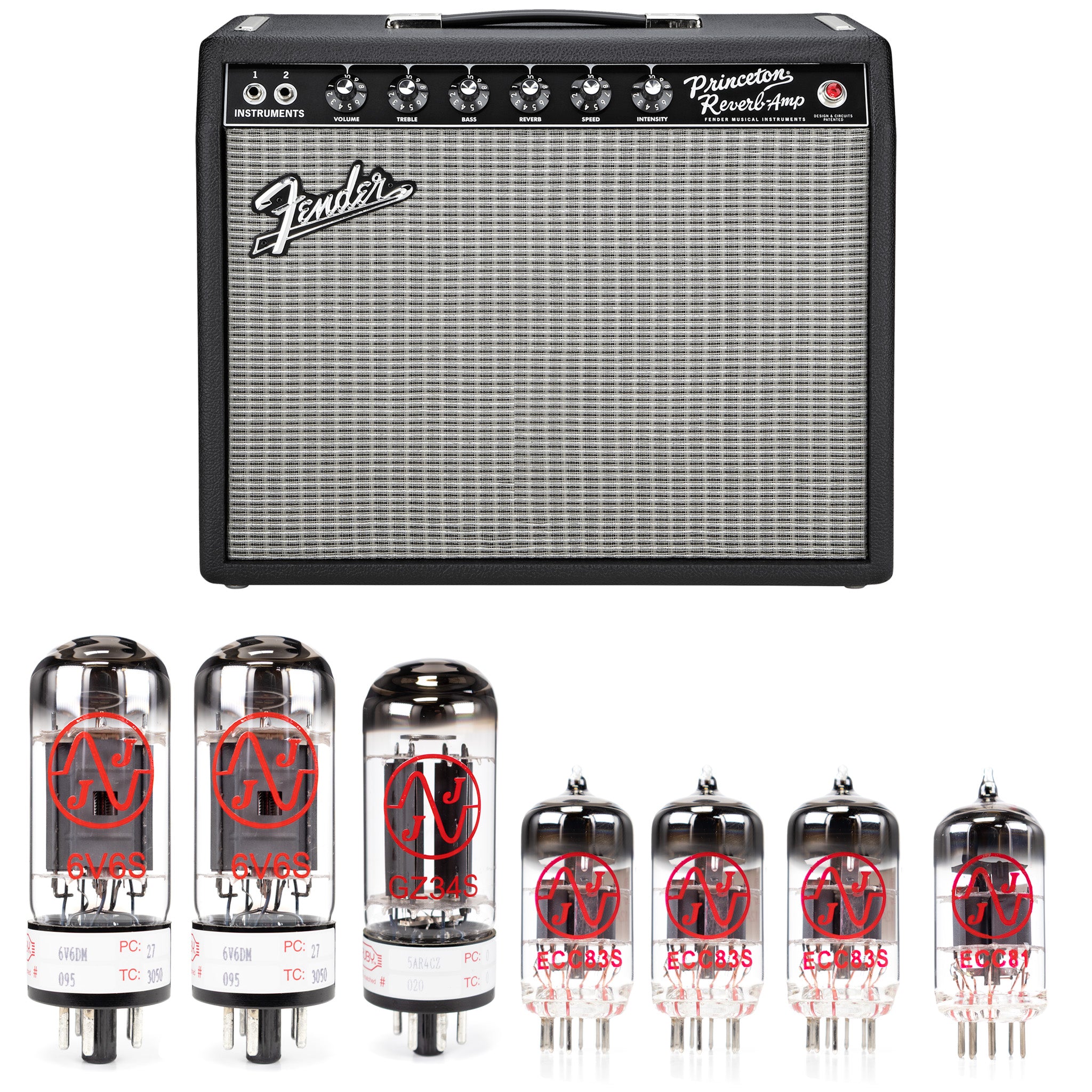 Fender Princeton Reverb Tube Kit