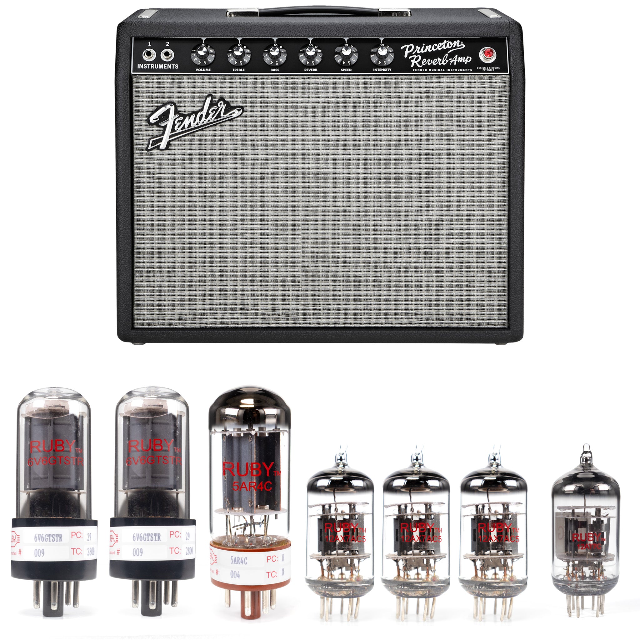 Fender Princeton Reverb Tube Kit