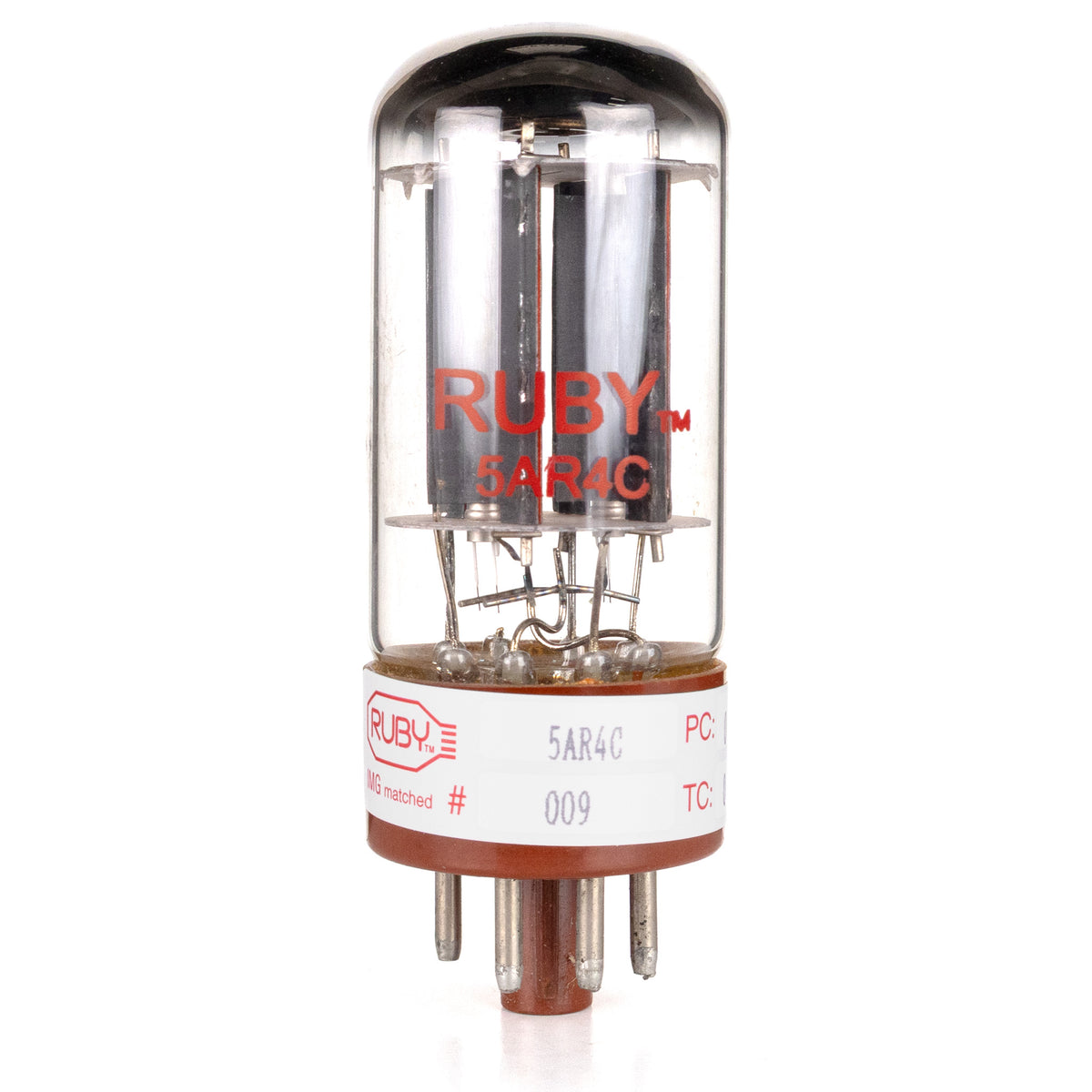 Ruby 5AR4 / GZ34 Rectifier Tube | Vacuum Tube Shop