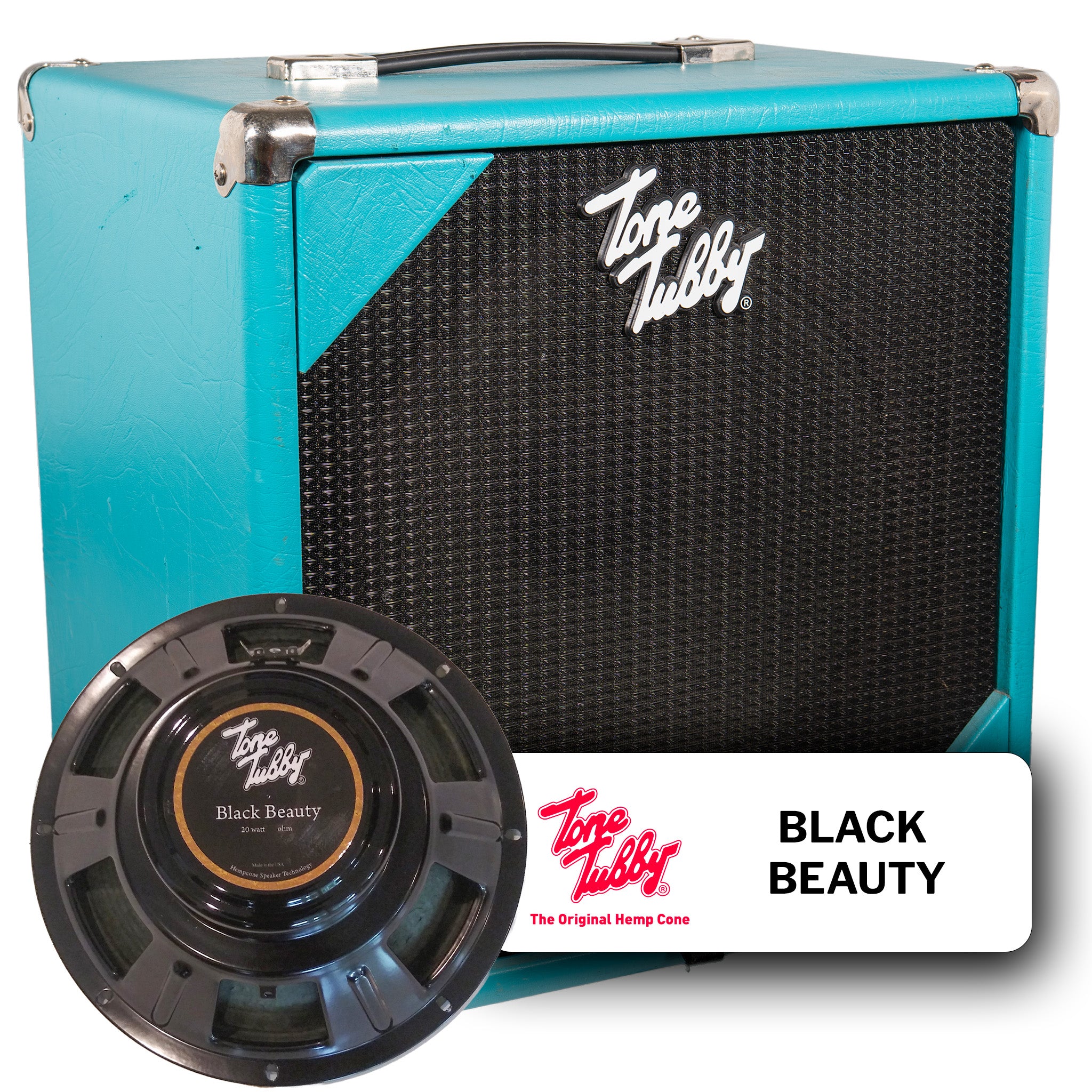 Tone Tubby Black Beauty Speaker & Matching Cabinet Tone Tubby