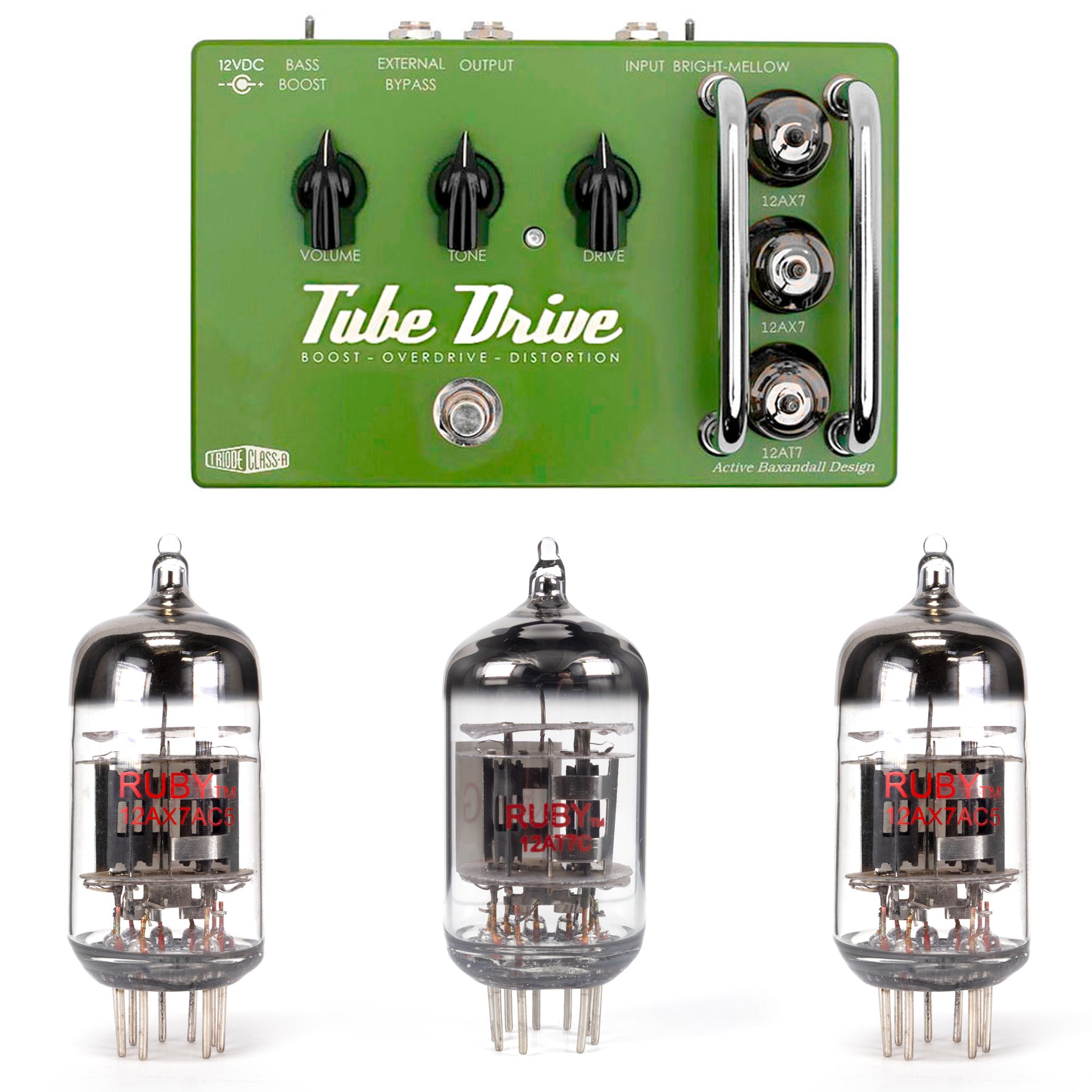 ruby pedal Tube Drive Overdrive Tube Kit RUBY