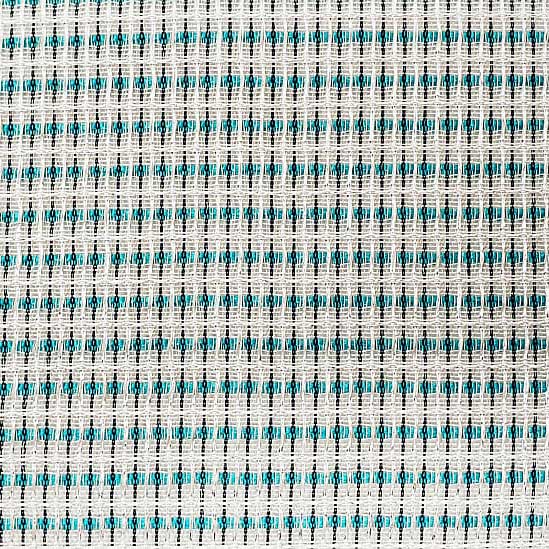 Turquoise Silver Fender grill cloth 72" wide